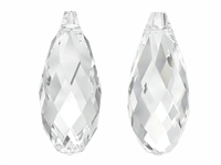 SWAROVSKI 6010 CIONDOLO A GOCCIA 13X6,5 PADPARADSCHA CONFEZIONE 18 PZ.