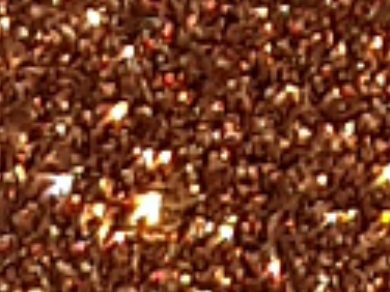 1 mt of POLI-FLEX PEARL GLITTER 429 DARK GOLD. Thermo transferable vinyl sheet POLI-TAPE