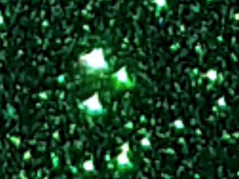 1 mt of POLI-FLEX PEARL GLITTER 455 GREEN. Thermo transferable vinyl sheet POLI-TAPE