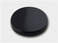 BORCHIA METALLICA CONVESSA "B" TONDO FLAT 6 MM BLACK