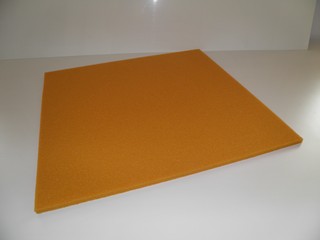 GOMMA SILICONICA SCHIUMATA 50X50 cm SOFT GIALLA