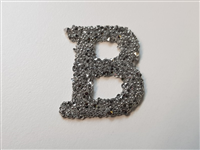 PUFFED PATCHE FORMA 02 B CAVIAR SILVER