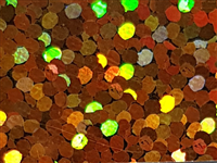 1 mt of POLI-FLEX IMAGE STARFLEX 492 GOLD. Thermo transferable vinyl sheet POLI-TAPE