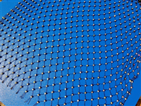 RETE A 1 STRASS CRYSTAL AB BASE NERA