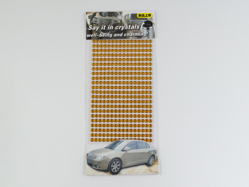 STRASS ADESIVI SU FILE SS20 ARANCIO