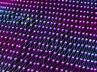 RETE A 1 STRASS CRYSTAL BASE GRADATION PURPLE