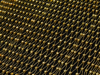 RETE A 1 STRASS CRYSTAL BASE GOLD