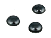 MEZZA PERLA 6 MM BLACK